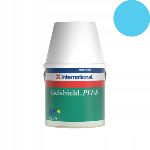 International Gelshield plus niebieski A+B 2,25 L