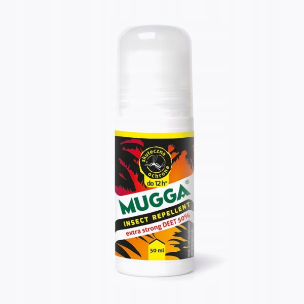 Mugga roll-on 50% deet 50ml