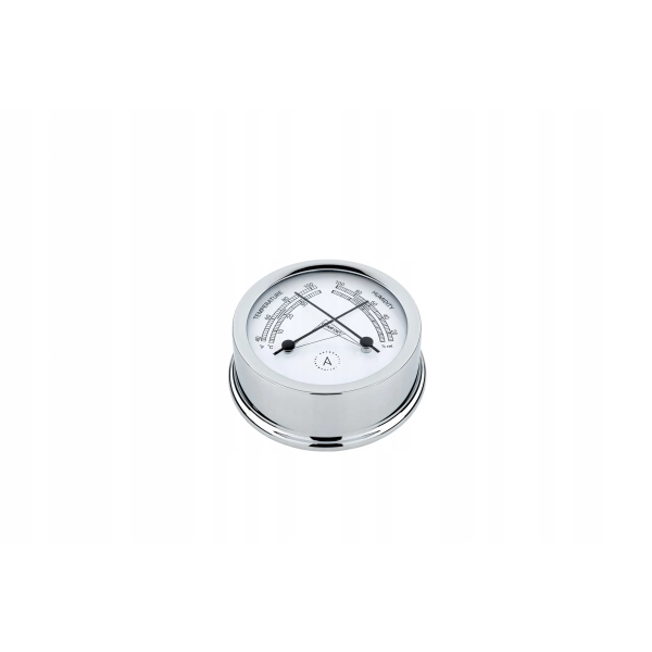 Termohigrometr jachtowy TH95C srebrny Autonautic