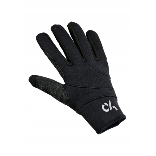 Rękawiczki żeglarskie szotowe czarne, neoprenowe Crazy4Sailing