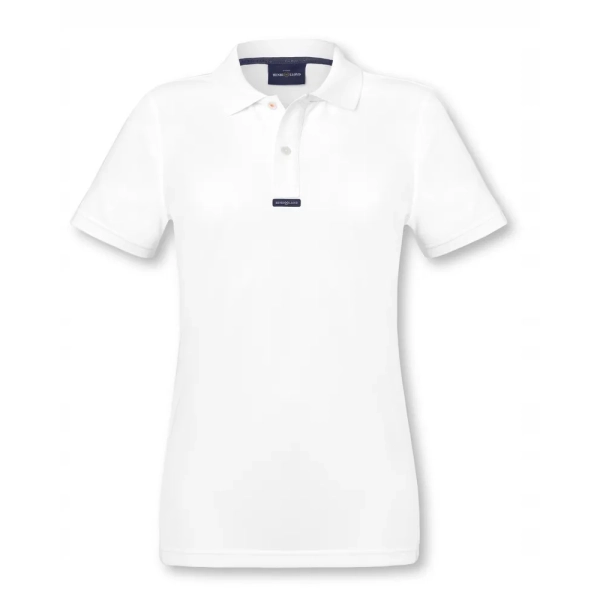 Koszulka damska polo Dri-Fast biała Henri Lloyd
