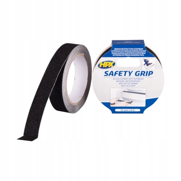 Taśma przeciwpoślizgowa 25 mm x 5 m Safety Grip HPX