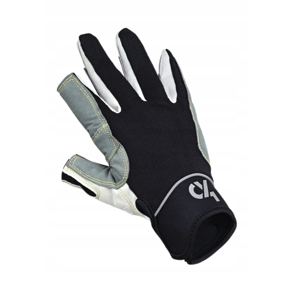 Rękawice żeglarskie granatowe dwa wolne palce Offshore 2FC Crazy4Sailing