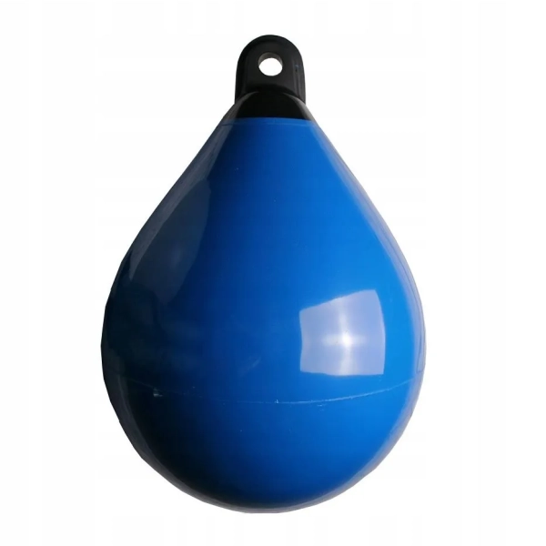 Odbijacz pneumatyczny kulisty 45x62 cm solid head 2 niebieski Majoni