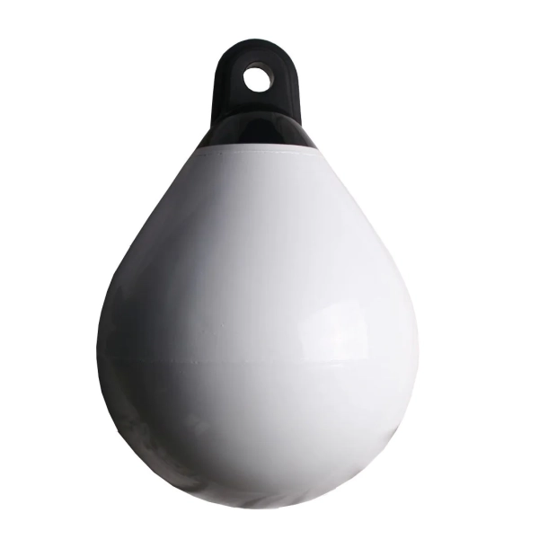 Odbijacz pneumatyczny kulisty 45x62 cm solid head 2 biały Majoni