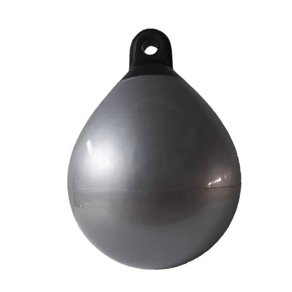 Odbijacz pneumatyczny kulisty 35x48 cm  solid head 1 szary Majoni