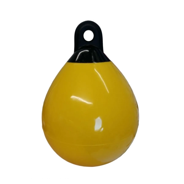 Odbijacz pneumatyczny kulisty 35x48 cm  solid head 1 żółty Majoni