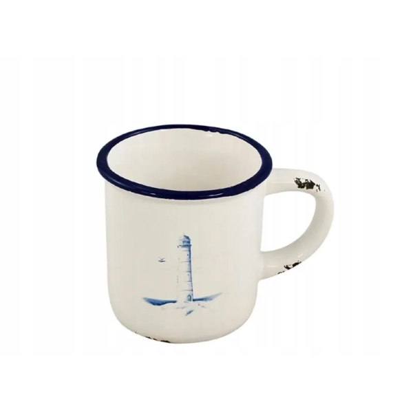 Kubek z kamionki z latarnią morską Sea-Club