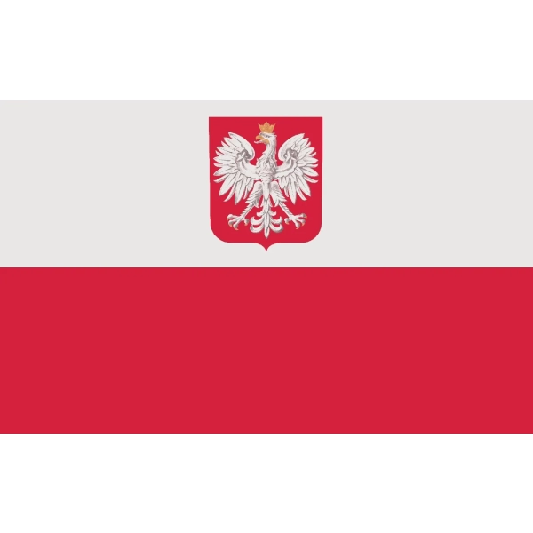 Bandera Polski 90 cm x 60 cm