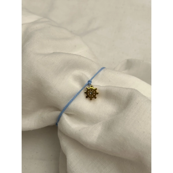 Bransoletka sznurek z kołem sterowym Ubee Sailor